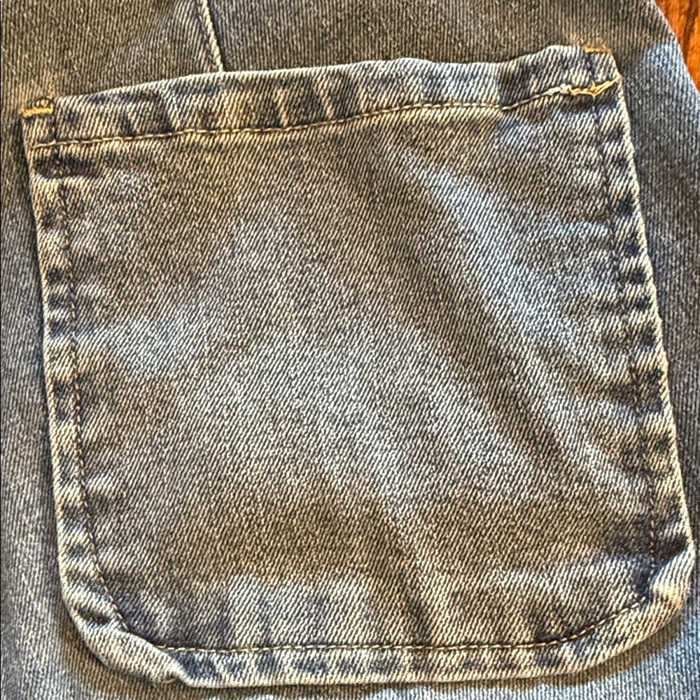 D.Jeans Wide Leg Jeans Size 6 High Rise Y2K Utility Denim - Picture 7 of 10